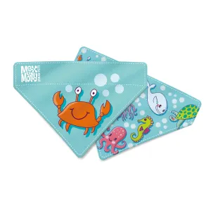 Max & Molly Blue Ocean Bandana Small***