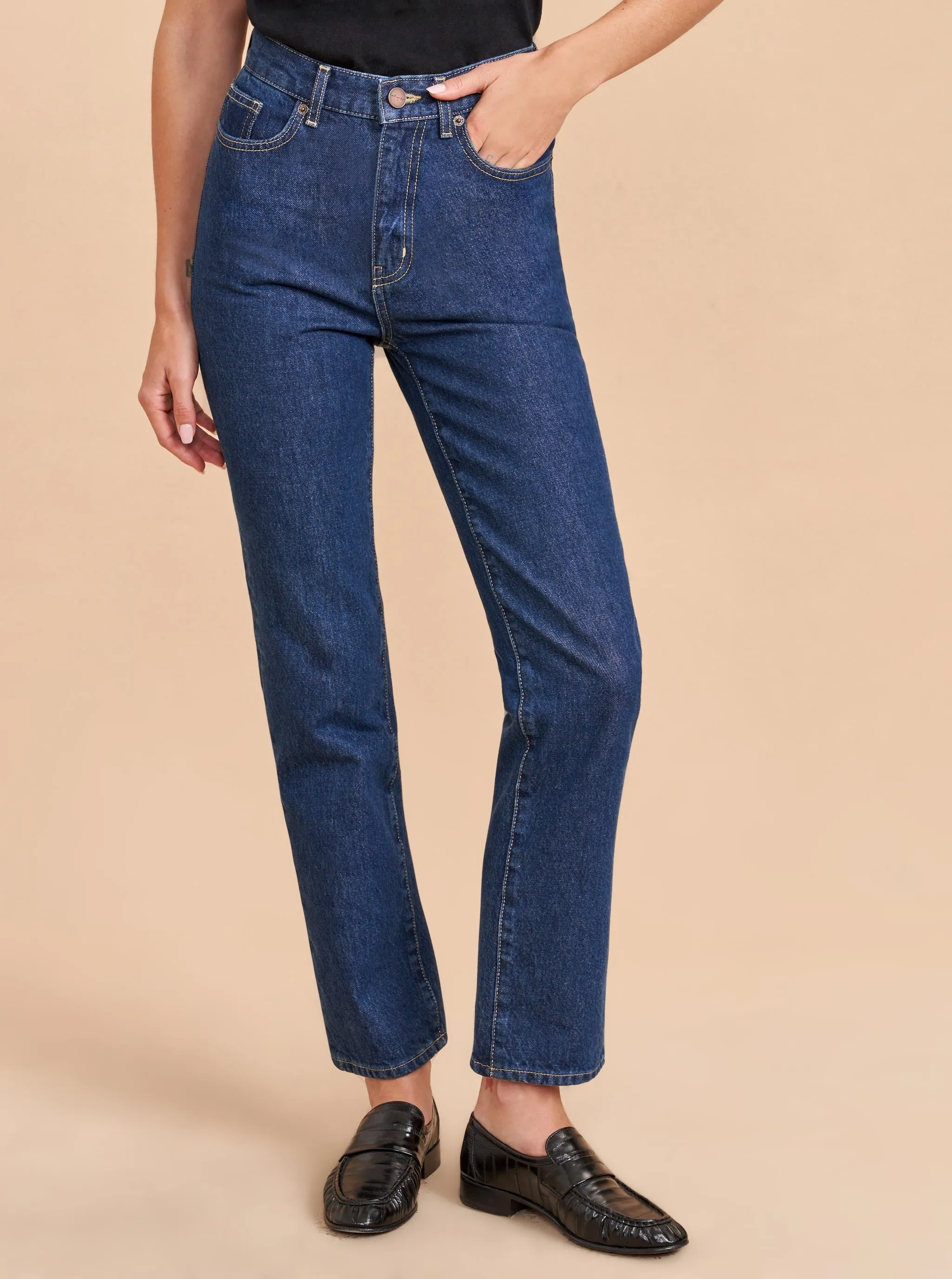 Molly High-Rise Straight Jean