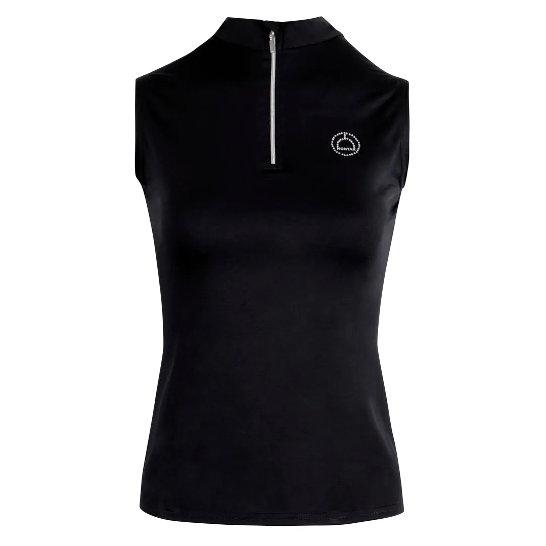 Montar Everly Crystal Detail Sleeveless Ladies Baselayer