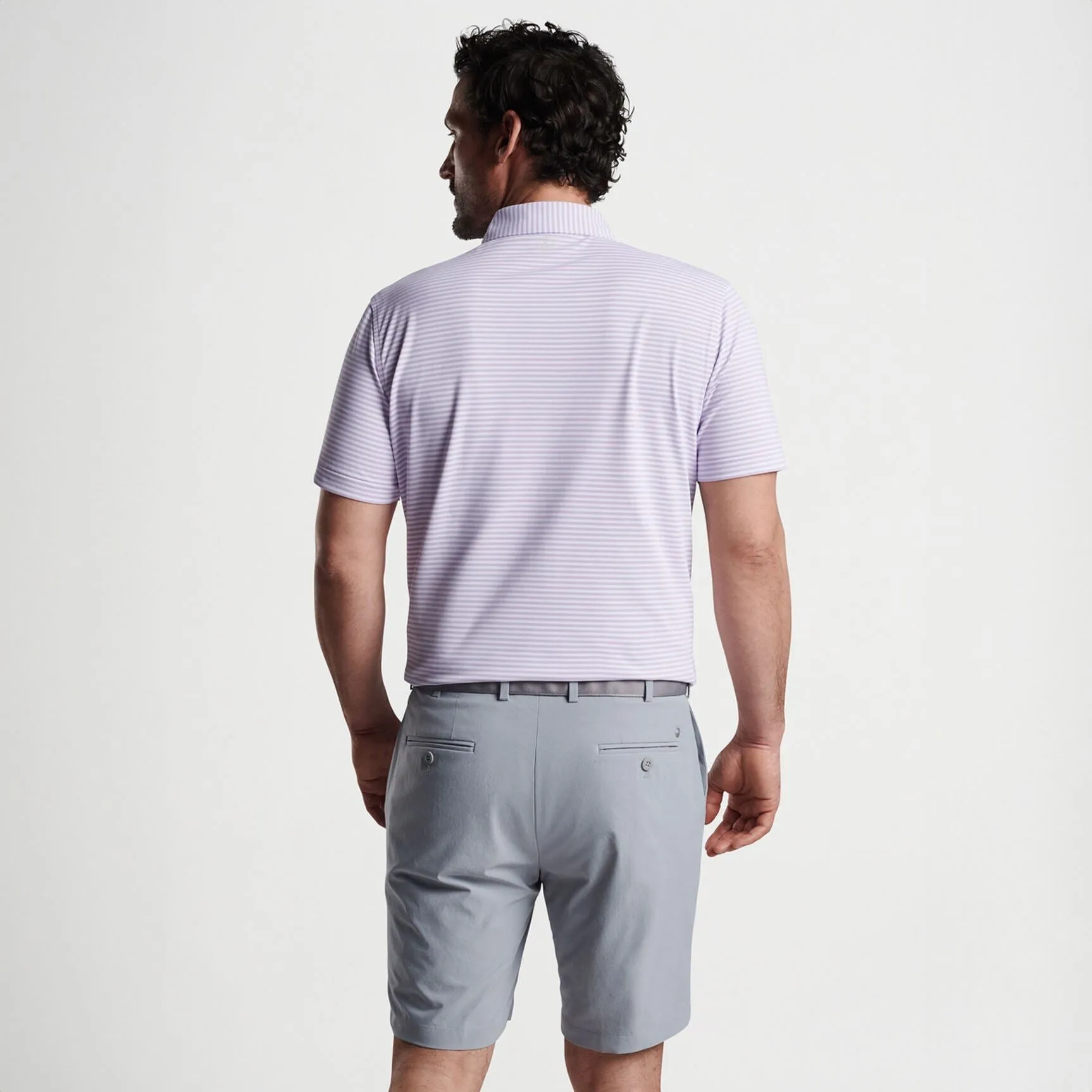 Mood Tailored Fit Performance Polo Wild Flora - SS24