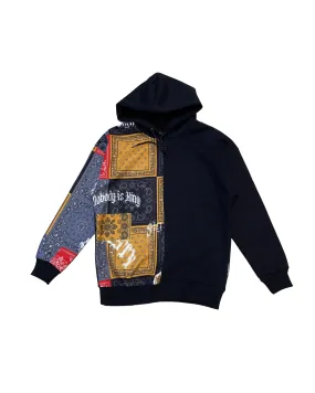 Nobody Is King Paisley Hoodie