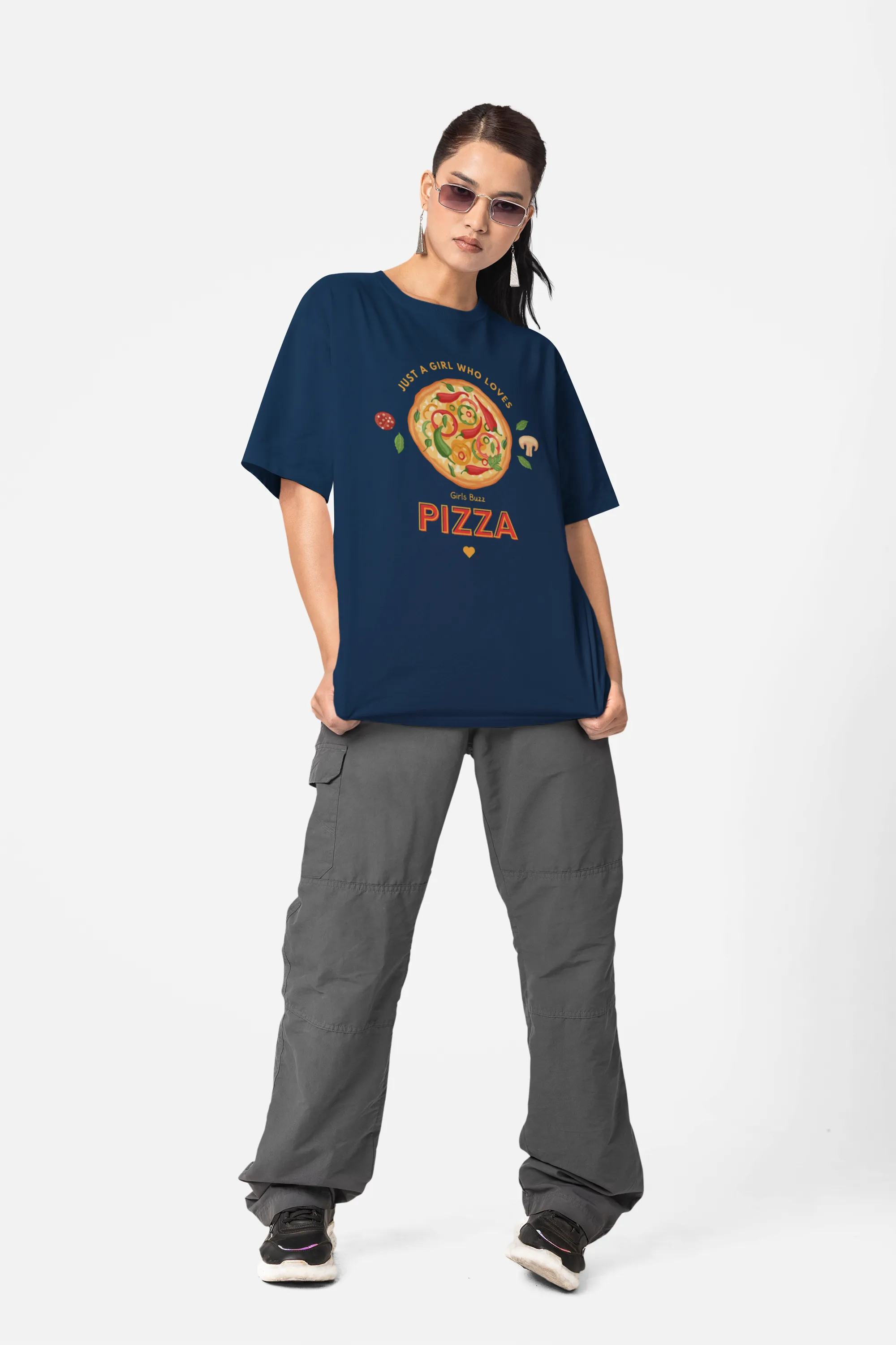 Pizza Oversized T-shirt