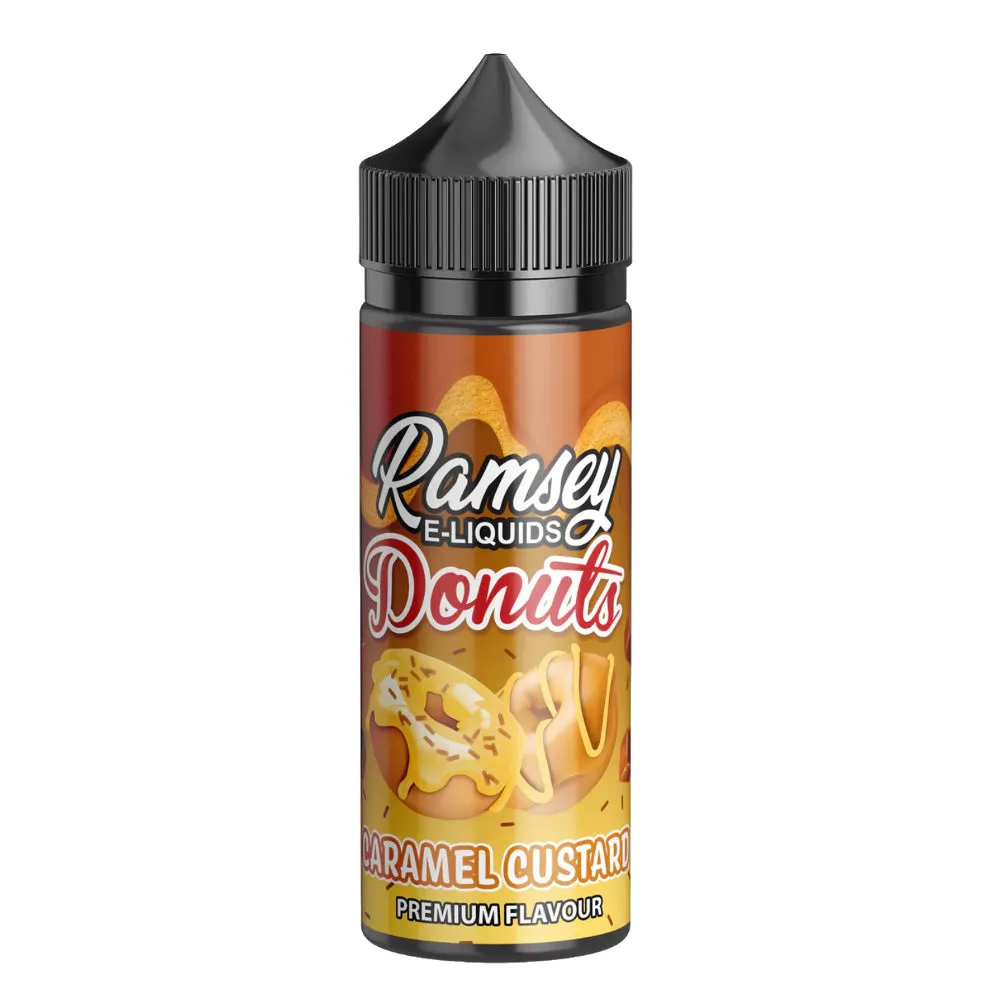 Ramsey Donuts - 100ml shortfill - 0mg E-Liquid