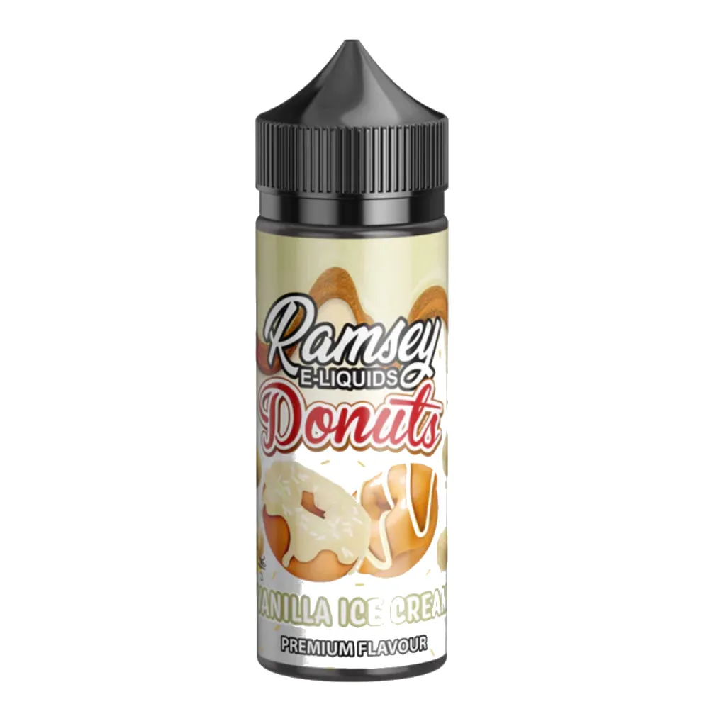 Ramsey Donuts - 100ml shortfill - 0mg E-Liquid