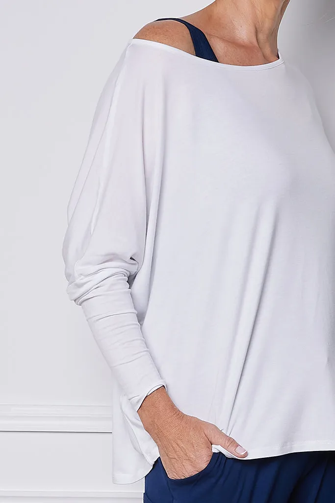 Relax Boatneck - White