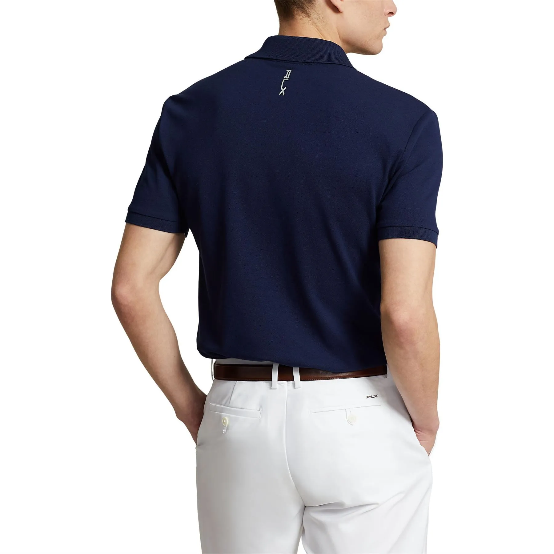 RLX Tailored Fit Johnny Collar Polo Refined Navy - SS24