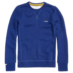 Superdry Orange Label Crew Sweatshirt - Sonic Blue Grindle