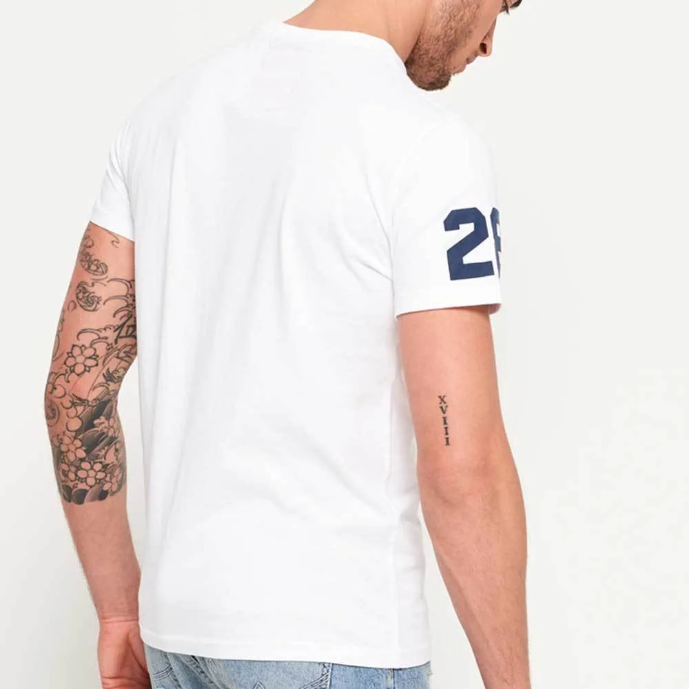 Superdry Vintage Logo Triple Drop T-Shirt - Optic White