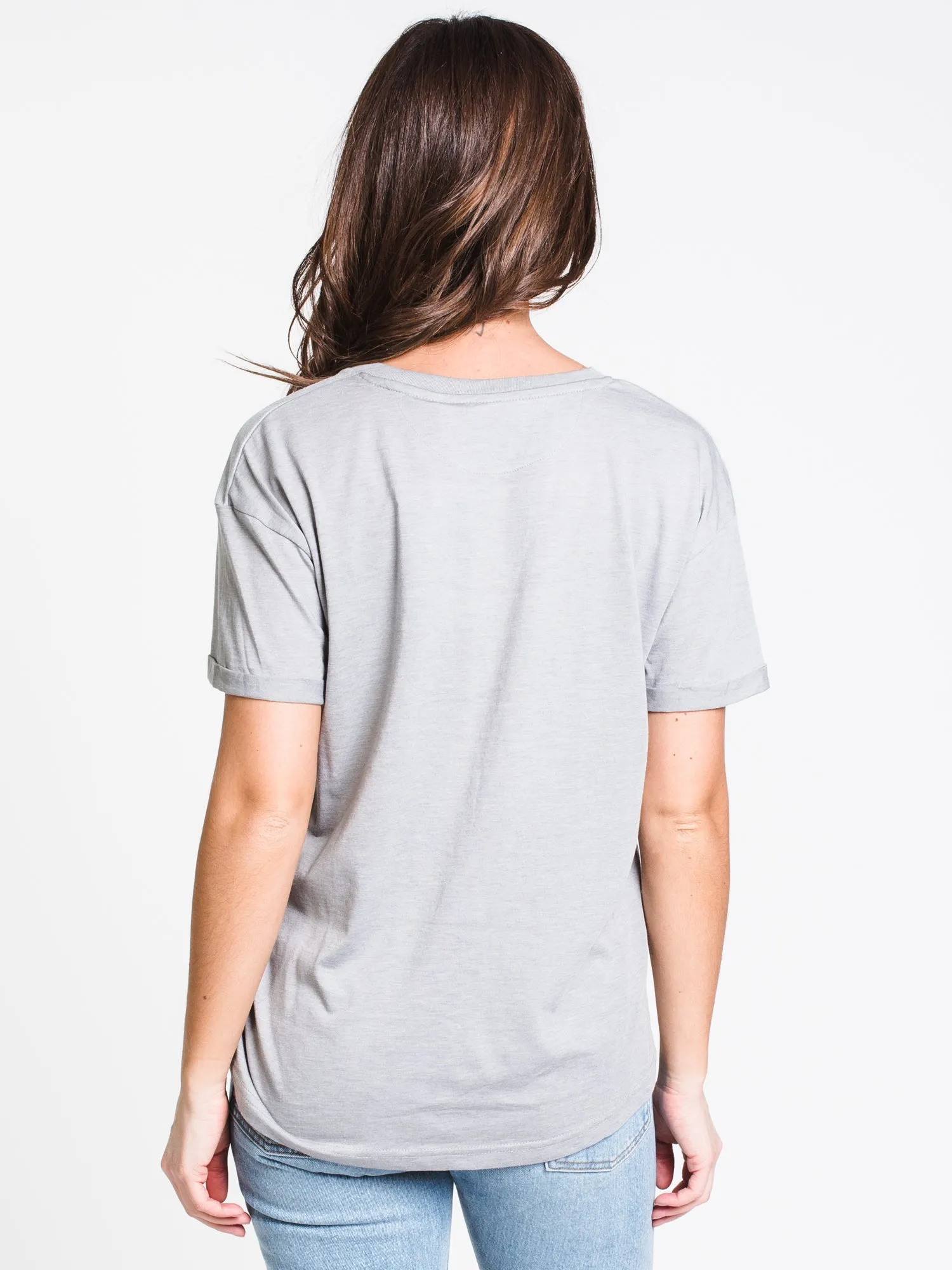 TENTREE DROP SHOULDER JUNIPER SHORT SLEEVE TEE-GRY - CLEARANCE