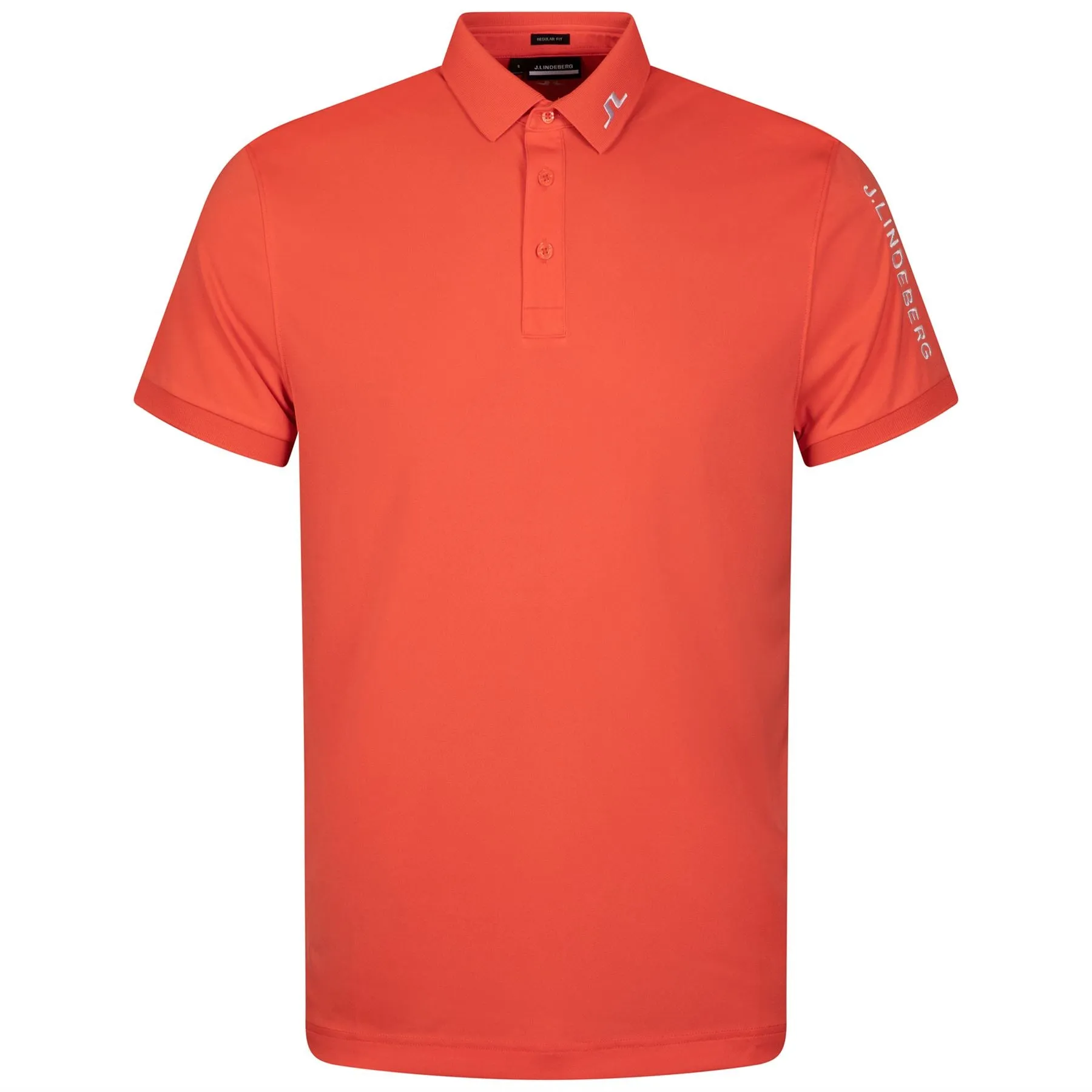 Tour Tech TX Jersey Regular Fit Polo Hot Coral - W23