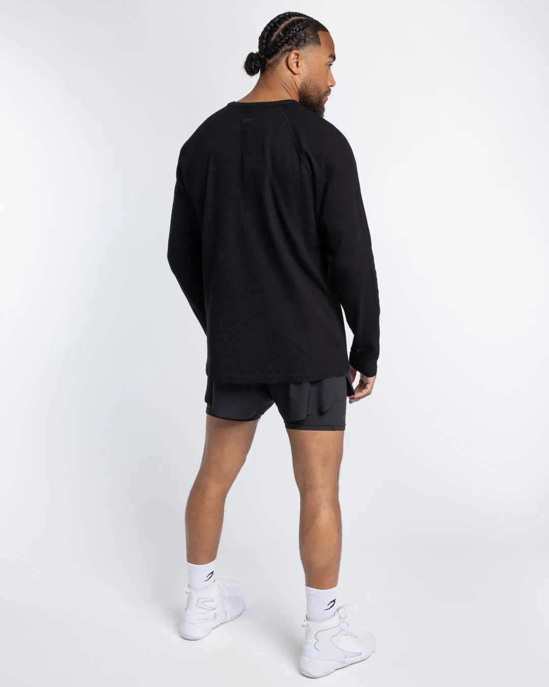 Tunero Raw Edge Crew - Black