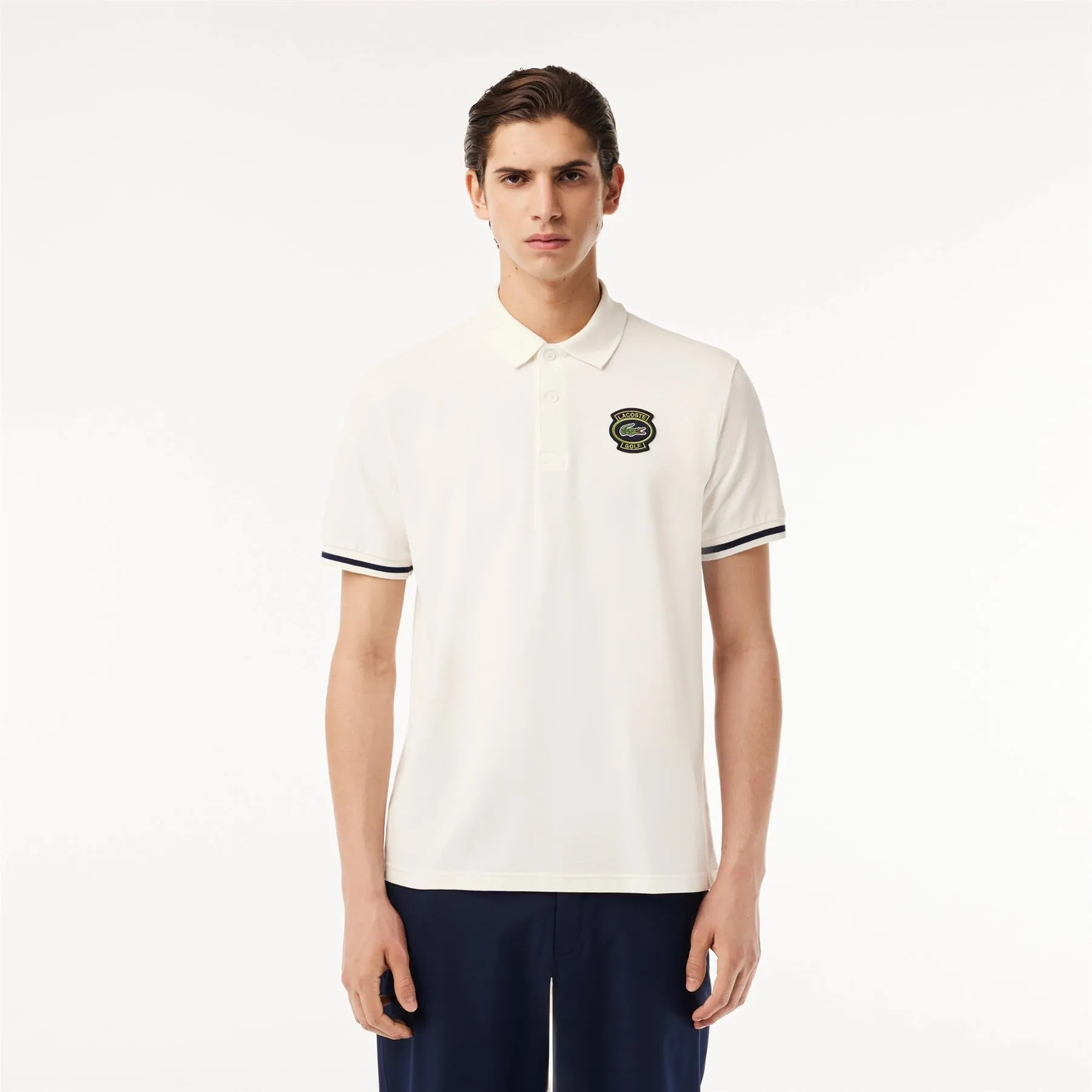 Ultra-Dry Classic Fit Organic Cotton Polo White - SS24