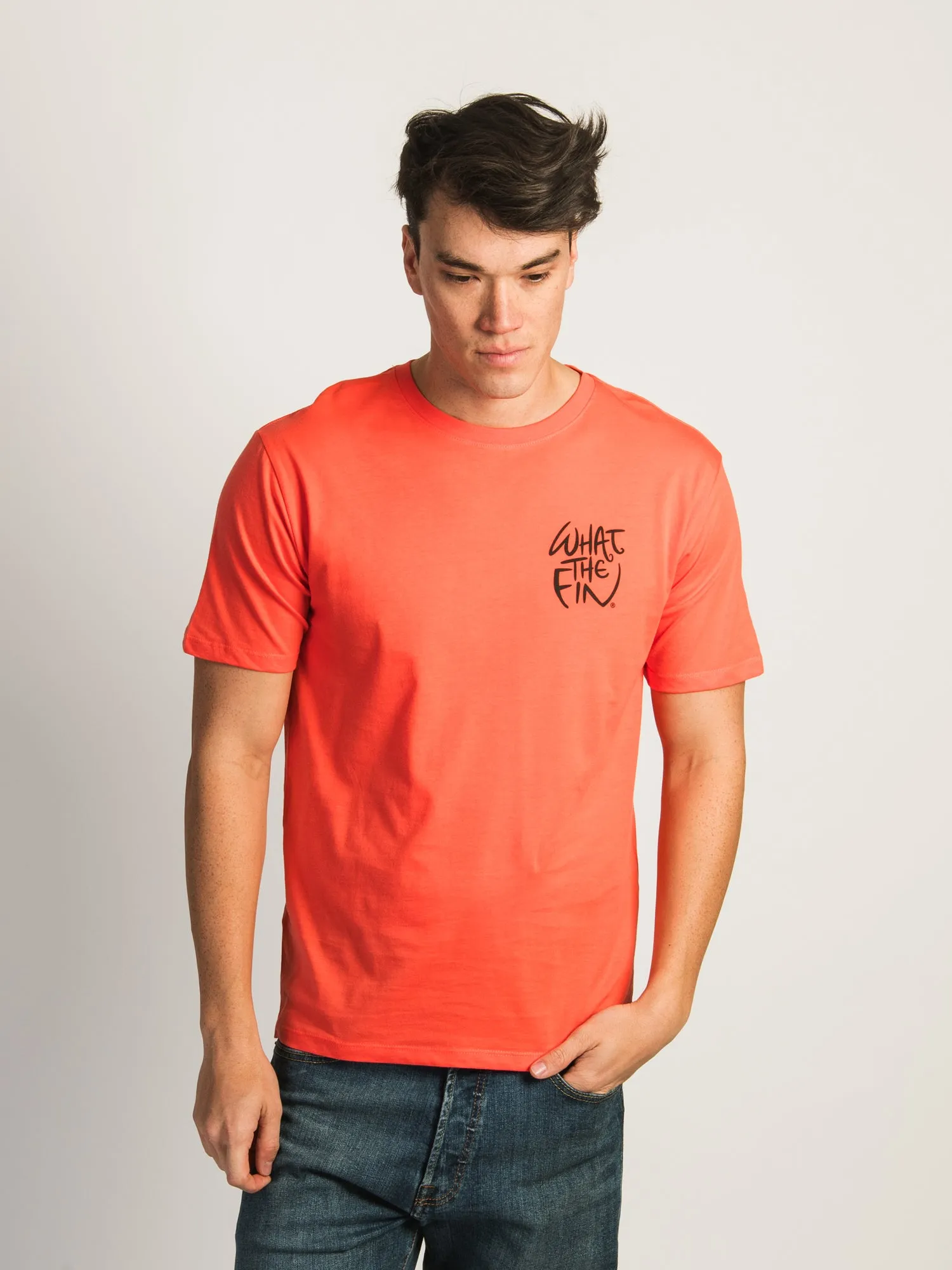 WHAT THE FIN TEQUILA SUNRISE T-SHIRT