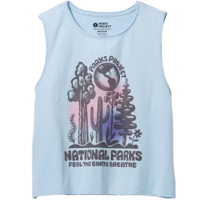 Women's Feel the Earth Breathe Stamped Tank