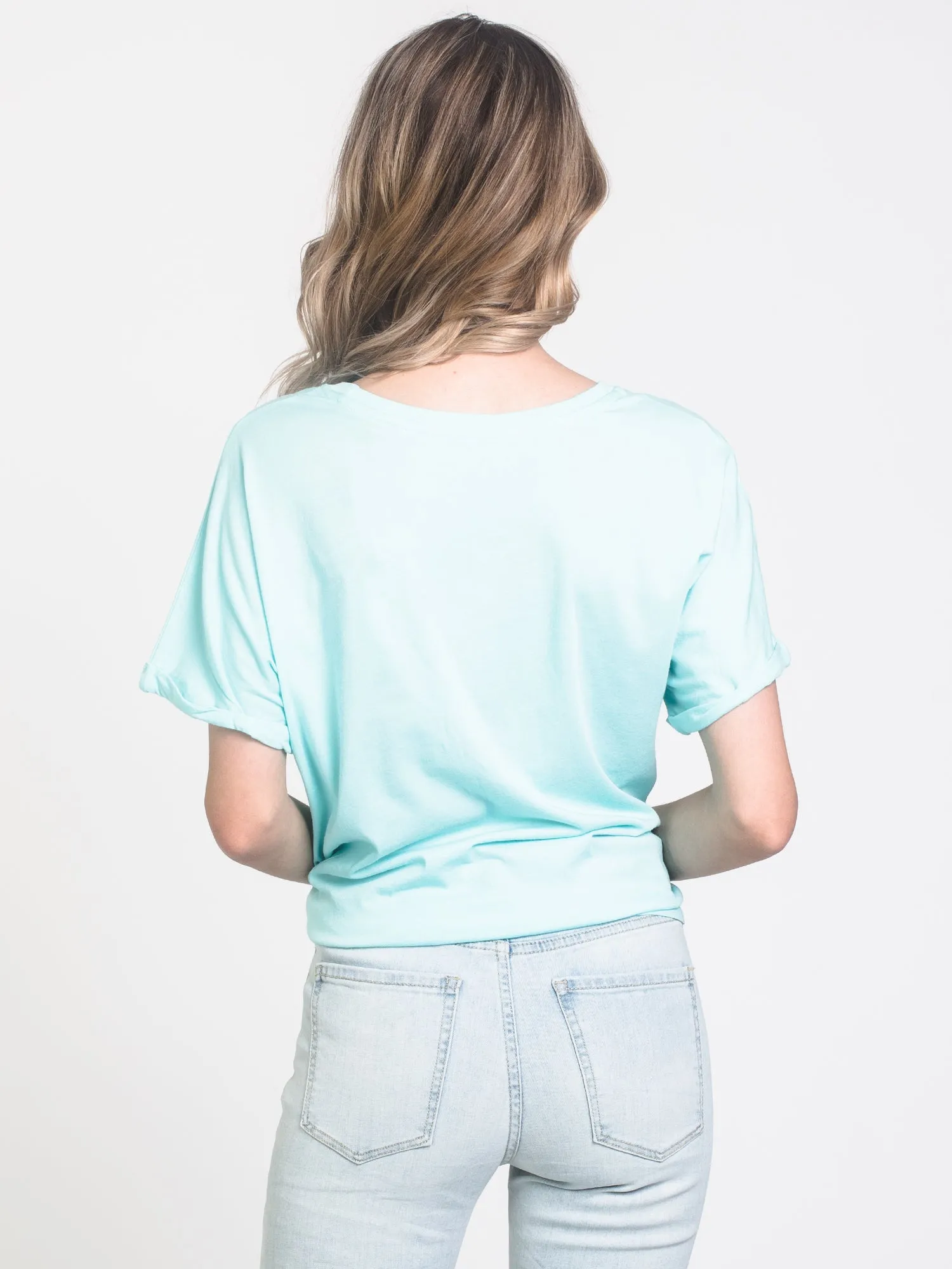 WOMENS LAYLA KNOTTED TEE - CLEARANCE