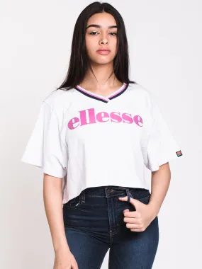 WOMENS SIUMA SLOUCH SHORT SLEEVE CROP TEE - CLEARANCE